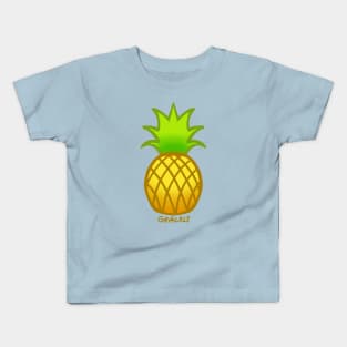 Bright Pineapple Kids T-Shirt